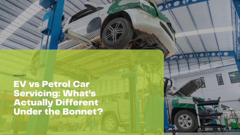 Discover the key differences in servicing electric vehicles and petrol cars. Understand maintenance needs, costs, and environmental impacts.